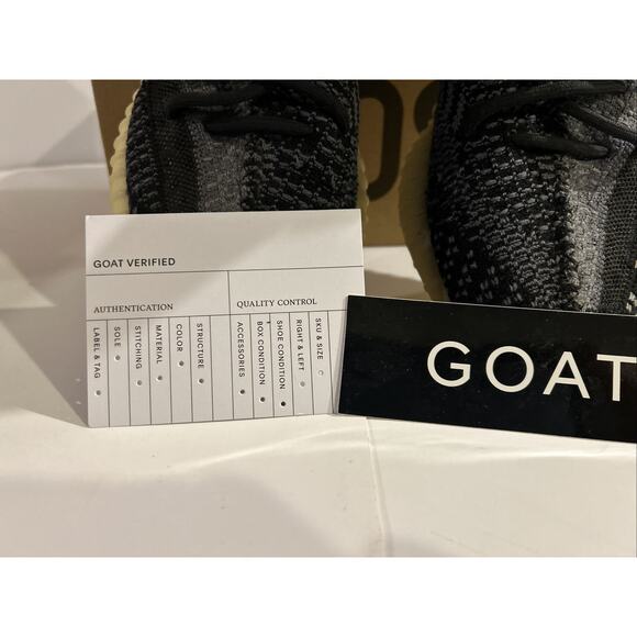 Size 8- adidas Yeezy Boost 350 V2 Carbon W OG BOX GOAT VERIFIED main image 14